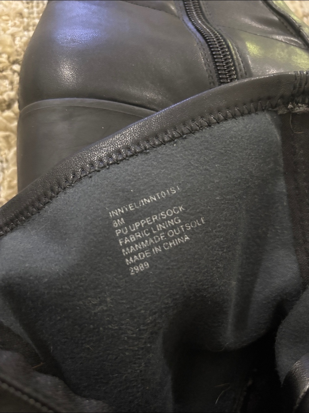 Steve Medden Women's Black Platform Ankle Boots Size 8 - Picture 13 of 15
